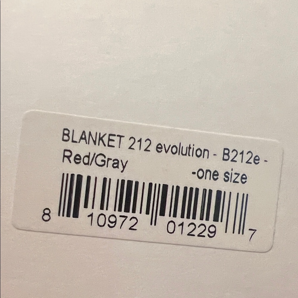 NEW 7 A.M. 212 Evolution Red Stroller blanket - Picture 8 of 11